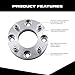 ezaccessory 4 Wheel Adapters Spacers 4x4.25 to 4x4.25 | 4x108 to 4x108 | Fits Ford Focus SVT Granada | 1