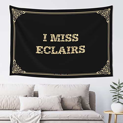 Man Cave �f�R���[�V���� I Miss Eclairs�^�y�X�g���[ �X�y�[�X�f�R���[�V���� �N�[�����[���A�N�Z�T���[ �e�B�[���Y�{�[�C�Y�p(75X100cm)