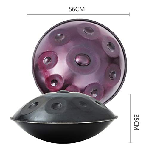 LLC-POWER Professionnel Handpan Steel Handrum en Ré Mineur 9 Notes (D3 A BB C D E F G A) Chakra Helmholtz-Résonateur… - Les Beatles, Paul McCartney, John Lennon, RIngo Starr, George Harrison LLC-POWER Professionnel Handpan Steel Handrum en Ré Mineur 9 Notes (D3 A BB C D E F G A) Chakra Helmholtz-Résonateur… – Image 7