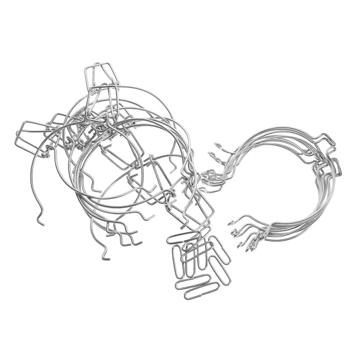 Housoutil 10 Unidades Hebilla de Cierre de Alambre para Tarros de Vidrio Diseño de Resorte Seguro y Hermético para Conservación de Alimentos Práctica y Fácil Instalación Apta para Tarros