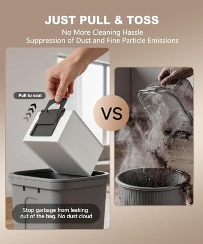 Image of Touchless Vacuum Dustpan, 26kPa Suction, Bagged, Auto /Manual Mode