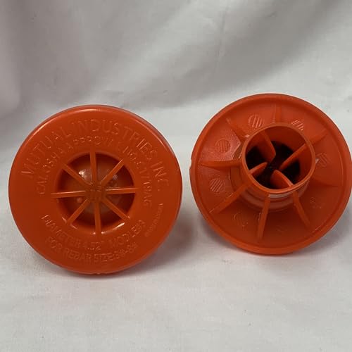 Mutual Industries 14640-4 OSHA Rebar Cap (Pack of 100)