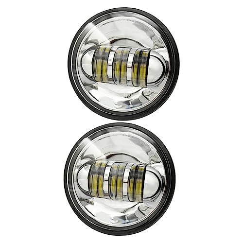 Luces antiniebla LED de 4.5 pulgadas para rutas nocturnas en motocicleta