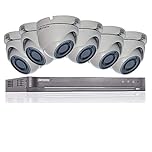 HIKVISION 5MP CCTV SECURITY SYSTEM 4K DVR 8CH 2TB H.265+ HIK 5 MP 2.8MM 6X CAMERAS OUTDOOR NIGHT VISION KIT UK SELLER DS-7208HUHI-K1