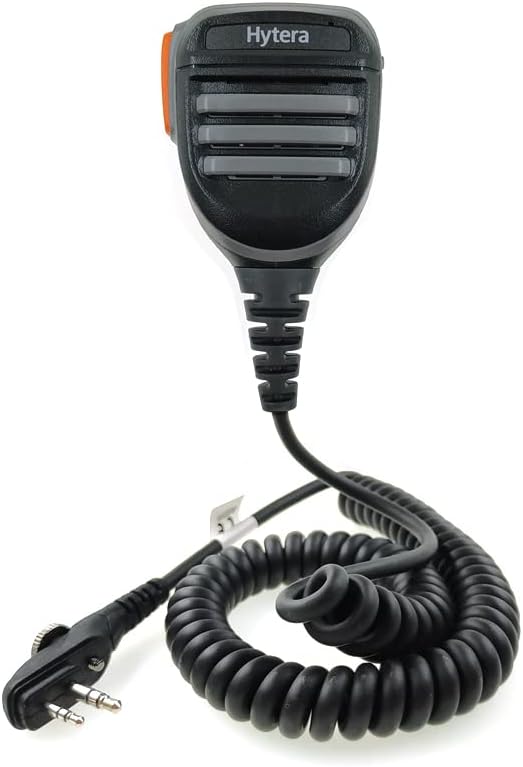 ANYSECU HYT SM26M1 IP54 Microphone Portable Speaker for Hytera TC-600 TC-610 TC-620 TC-700 TC-580 TC-518 TC-618 BD500 TD500 TD560 PD530 Two Way Radio