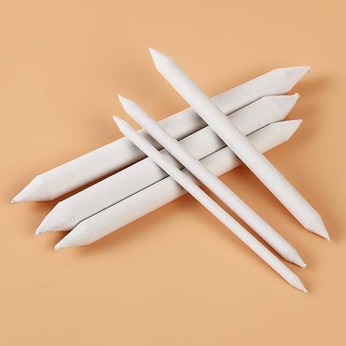 6 Pcs Artist Blending Stump Drawing Blending Stick Smudging Stump Art Smudger Drawing Pastel Smudger Fashion Professionals Crafts