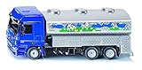 Mercedes Actros von SIKU Siku 1939 Mercedes Actros Milchsammelwagen blau Maßstab 1:50