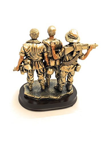 Vietnam Veteran Memorial Statue Figurine: The Three Soldiers (6") #TOP3