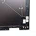 wzqrps Replacement Laptop LCD Cover Back Rear Top Lid with Hinges for HP Envy X360 15-ED 15M-ED 15T-ED 0023DX L93203-001 L93204-001 (Black)