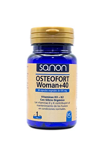 Sanon Osteofort Woman +40 30 Cápsulas Vegetales De 495 Mg