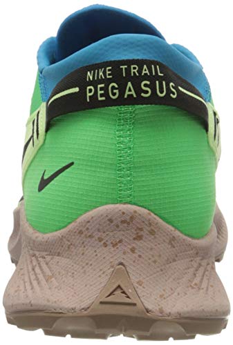 Nike Men's Race Running Shoe, Barely Volt Black Laser Blue Poison Green Stone Mauve Desert Dust, US:6.53
