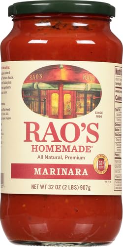 Image of Rao's Homemade Marinara Sauce Made with Italian Tomatoes, 32 oz (Pack of 2)