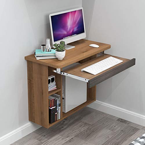 Floating Shelf Floating Table Space Saving Hanging Computer Table Wall-Mounted Laptop Desk For Study Bedroom Balcony Writing Desk Home Office Desk Workstation Wall Organizer Study Table With Keyboard #TOP26