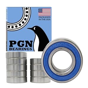 PGN 6205-2RS Kugellager Chromstahl (10 Stück)