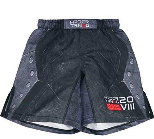 Short de boxe enfant Cyber 2.0 pour la pratique du jiu-jitsu et des arts martiaux