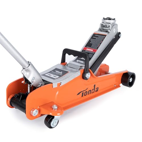 Tonda T070106 Low Profile Jack, 2.5 Ton (5,000 Lb) Car Jack, Lifting Range 3.35 Inch To 14.57", Hydraulic Trolley Floor Jack thumb #7