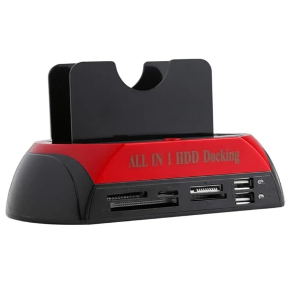 All-in-One HDD Docking Station, 2.5/3.5 Inch Hard Drive Enclosure, E-SATA, USB, Card Reader Multifunction-image-19