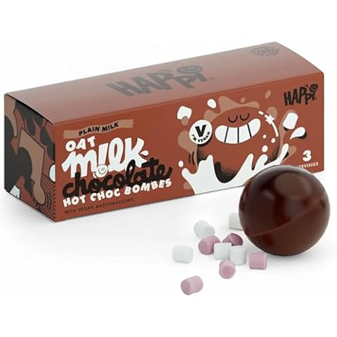 Happi Oat Milk Vegan Hot Chocolate Bombs Cover