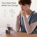 iVANKY 5 in 1 Wireless Charging Station Cube with Retractable Cable Cord for MagSafe Magnetic Charger, 65 W Travel Stand Fast Charge Multiple Devices for iPhone 16 15 14 13 12, Apple iWatch, Airpods