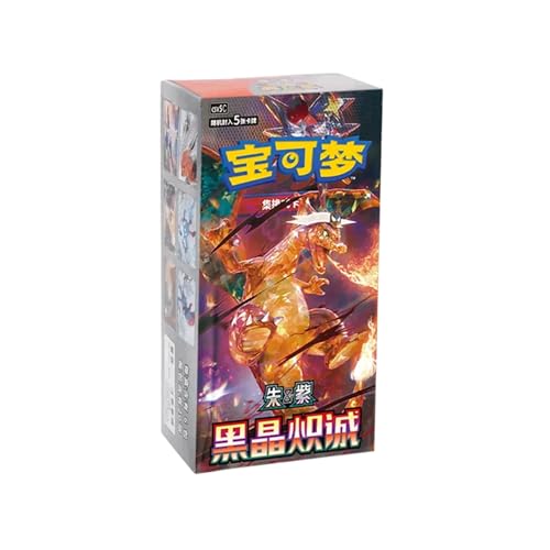 Pokémon Chinese Dark Crystal Blaze CSV5C Slim Booster Box
