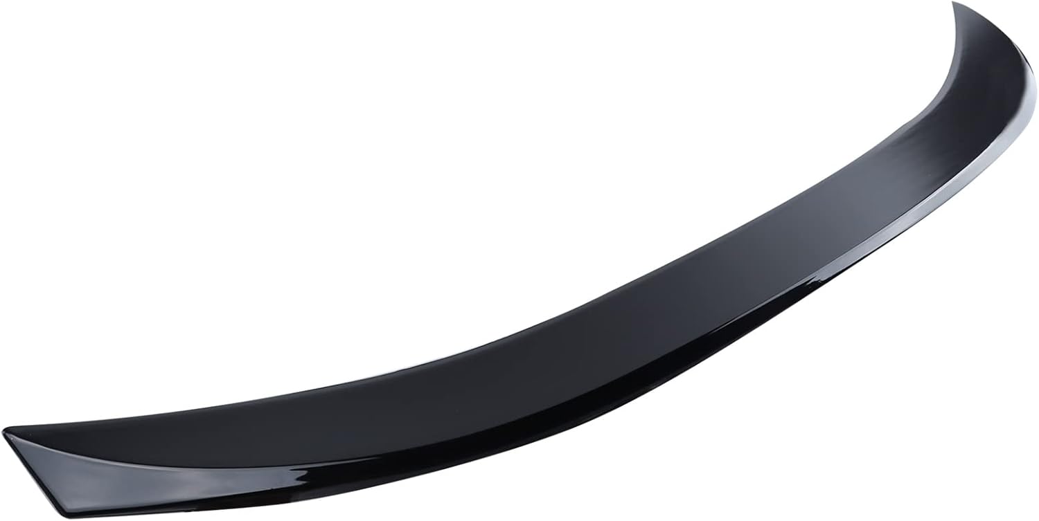 MUCO Trunk Lid Rear Spoiler Compatible with 21 22 23 24 Toyota Corolla Painted Glossy Black