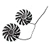 inRobert Graphics Card Cooling Fan Replacement for MSI GTX 1080 GTX 1070 GTX 1060 RX 580 RX570 Armor Video Card Cooler Fan