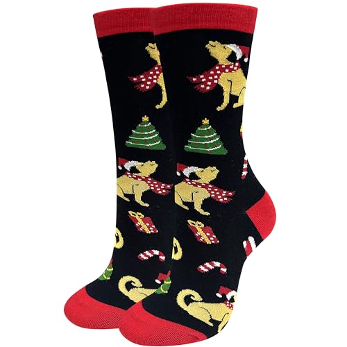 YWEIOUSD Christmas Labrador Dog Socks (Second Variant)