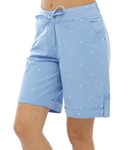 Da Donna in Cotone a Pois Pantaloncini con retro