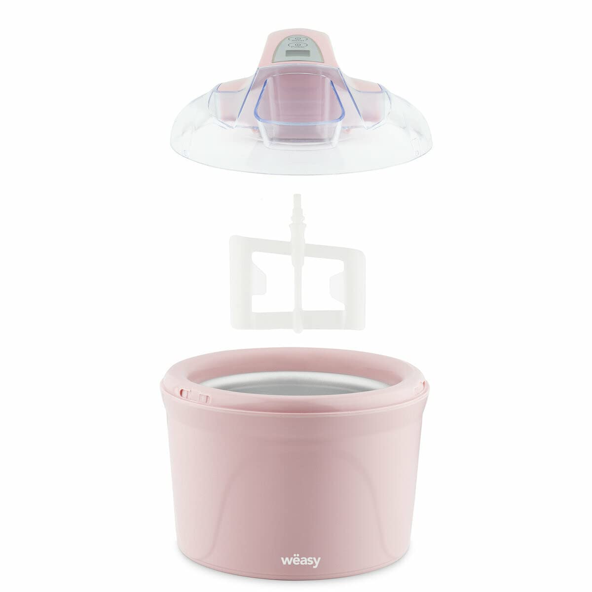 Wëasy MYA60 Ice Cream Maker 1.5 L, Ice Ready in 30 Minutes