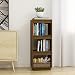 Bücherregal Regal Würfelregal Standregal mit 3 offenen Fächern, Schrankregal Modular für Wohnzimmer, Arbeitszimmer, Büro, als Raumteiler, Honigbraun Massivholz Kiefer