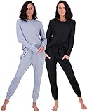 4 Piece:Womens Long Sleeve Pullover Hoodie Sweatshirt Joggers Sweat Pants Set Athletic Workout Lounge Casual Outfit Sweatsuit Active Ladies Track Pajama Yoga Jogging Comfy Tie Dye Gym Top- Set 6, L