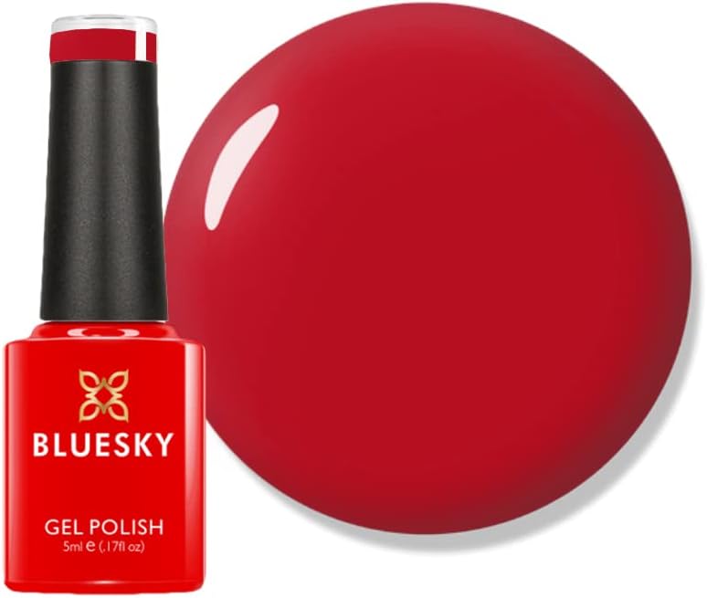 Gel Nail Polish, Pillar Box Red - D160, Red, Long Lasting, Chip Resistant, 5ml (Requires Drying Under UV LED Lamp)
