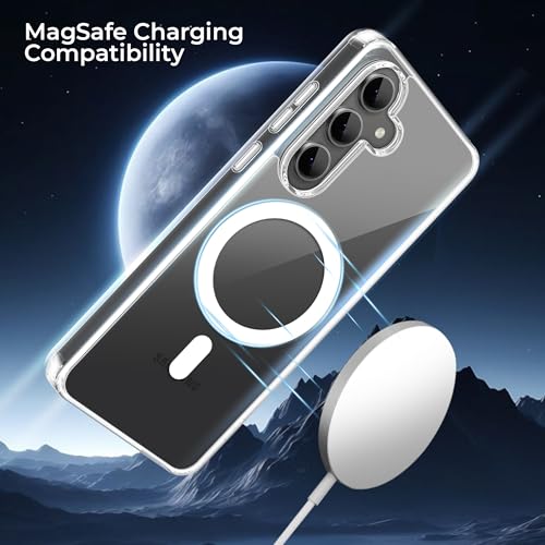 Image of A rtistque Clear Back Cover Case for Samsung Galaxy S23 Fe 5G | Acrylic | Transparent Case for Samsung Galaxy S23 Fe 5G | Shockproof TPU | Stylish Protective Design - Transparent