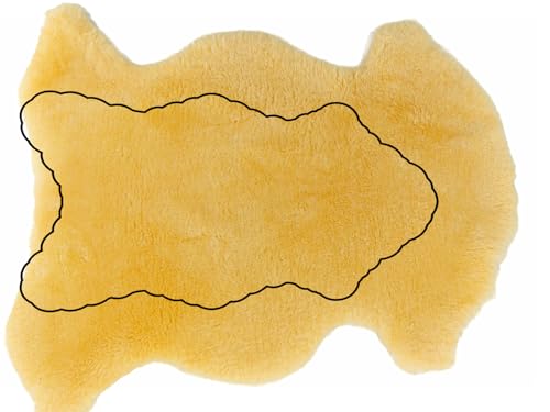 Image of CleanSheep Large Medical Sheepskin, USA Made, Washable, Pressure Relief Natural Underlay for Bed