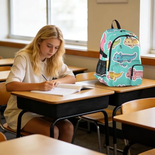 Mochila de viaje de ajolote ideal para excursiones de adolescentes 6