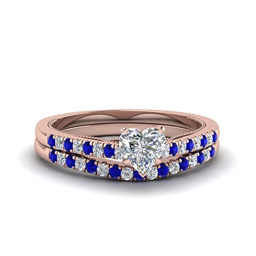 Bague cœur or rose ajustable de 47 à 70, finis les problèmes de taille - 3