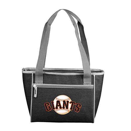 Logo Brands MLB San Francisco Giants Unisex 16 Can Sporting Cooler Tote, Black, One Size (525-83-CR1)