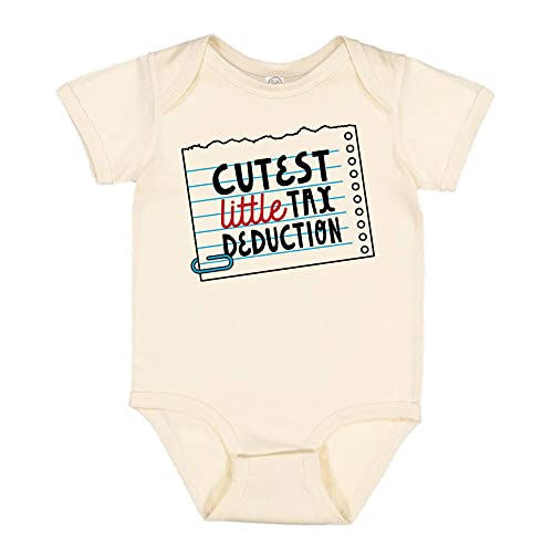TATY Kids Cutest Little Tax Deduction Baby Infant Bodysuit