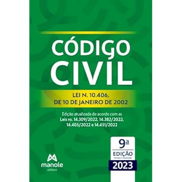 Capa do livro Código Civil: Lei n. 10.406, de 10 de janeiro de 2002