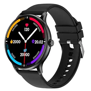 Fire-Boltt Phoenix Pro 1.39″ Bluetooth Calling Smartwatch, AI Voice Assistant, Metal Body with 120+ Sports Modes, SpO2, Heart Rate Monitoring (Black) at Rs. 1199