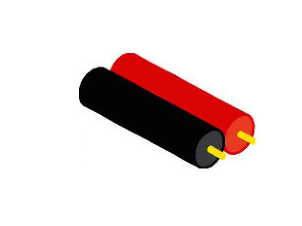 Batteria NZ Hobbies NiMh 6V 1600mAh, Formato Side By Side Con Connettore Hitec
