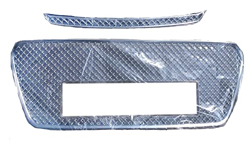 Image of CAR SAAZ Bentley Type Front Chrome Grill Compatible with Alto 800 Type 3(2016-2018)