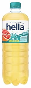 hella Aktiv Sportgetränk grapefruit EINWEG, ( 1 x 0, 75 l )