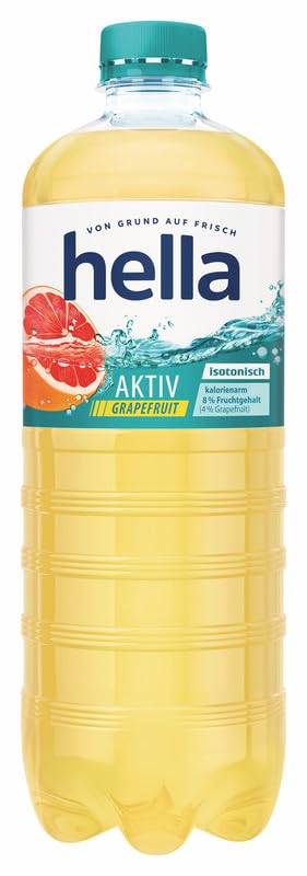 hella Aktiv Sportgetränk grapefruit EINWEG, ( 1 x 0,75 l )