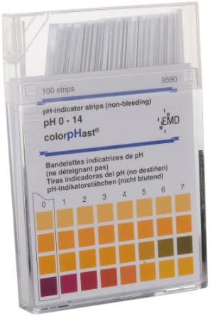 SEOH ColorpHast 9590-3 Test Strips 0-14 pH (Box of 100) [Misc.]