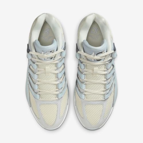 KD18 Chain Reaction Basketball Shoes (HV1992-001, Pure Platinum/Summit White/Summit White/Wolf Grey) Size 8 - image 4