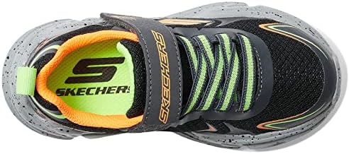 SKECHERS Boy's Wavetronic-Ravlor Sneaker MEGA-Splash 2.0, Black/Charcoal/Orange, 10.5 Big Kid | Image 1