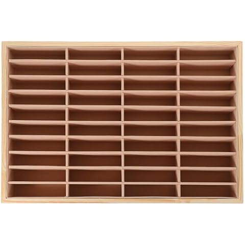 Boîte de rangement PRETYZOOM 40 grilles Cover