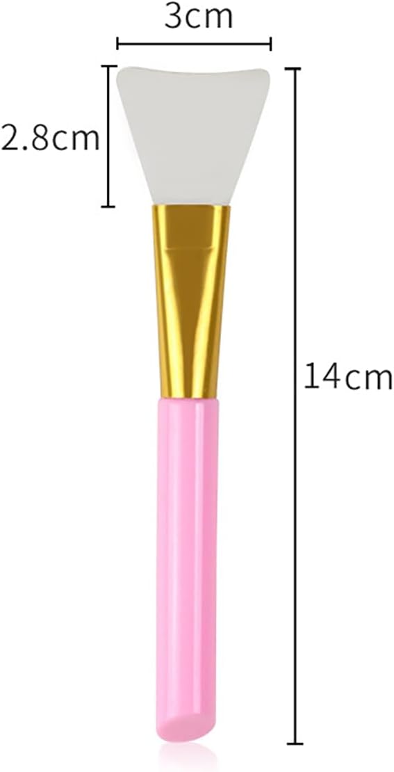 Silicone Mask Brush, Set of 2, Beauty Tool DIY for Skin, Water Washing, Clean Cleaning, Multifunctional Makeup Brushes, Facial Treatment for Sensitive Skin, Apply Evenly, Easy to Carry Blue and