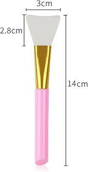 Silicone Mask Brush, Set of 2, Beauty Tool DIY for Skin, Water Washing, Clean Cleaning, Multifunctional Makeup Brushes, Facial Treatment for Sensitive Skin, Apply Evenly, Easy to Carry Blue and